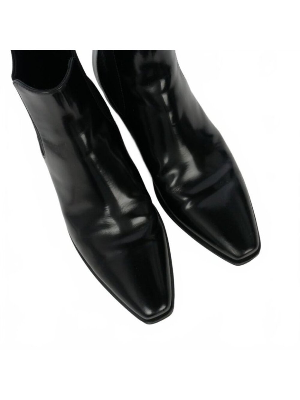Prada Side Logo Chelsea Boots Short 35.5 - Picture 7 of 9